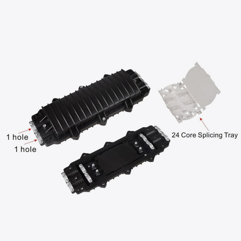 T6-003-A 96 Core Fiber Optic Splice Close