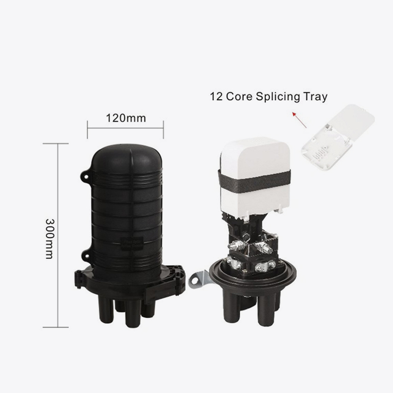 T6-105H 48 CORE CORE FIBER OPTIC SPPICE CLOSURE