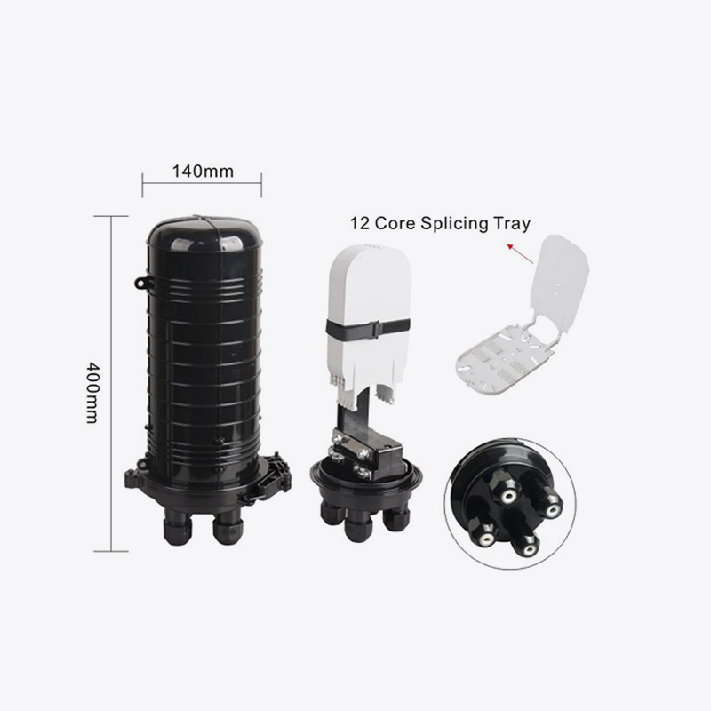 T6-107M 72 CORE CORE FIBER OPTIC SPPICE CLOSURE