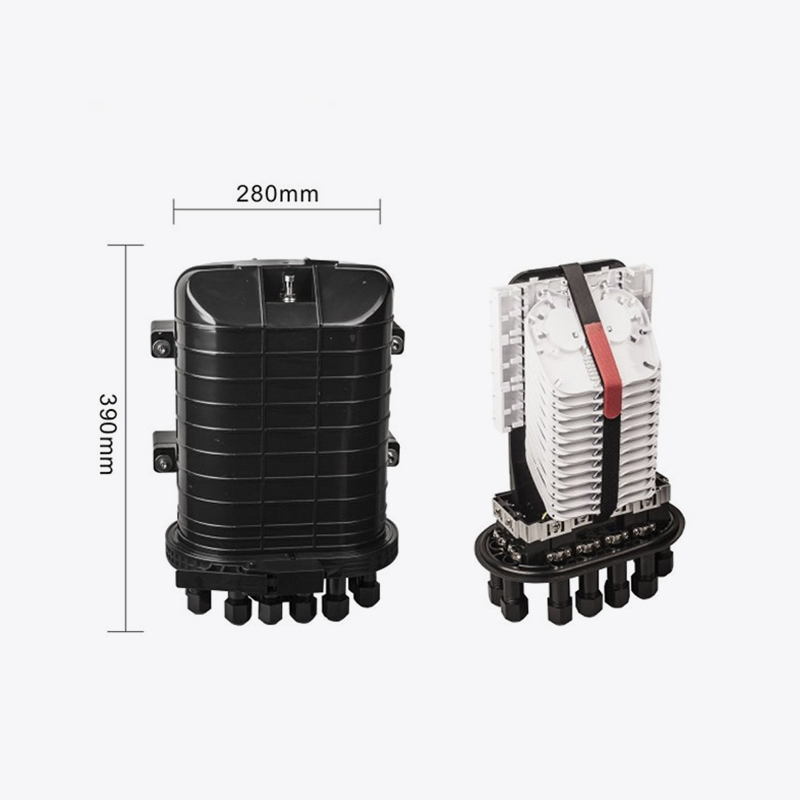 T6-112M 144 CORE / 288 CORE CORE FIBER OPTIC SPPLICE CLOSURE