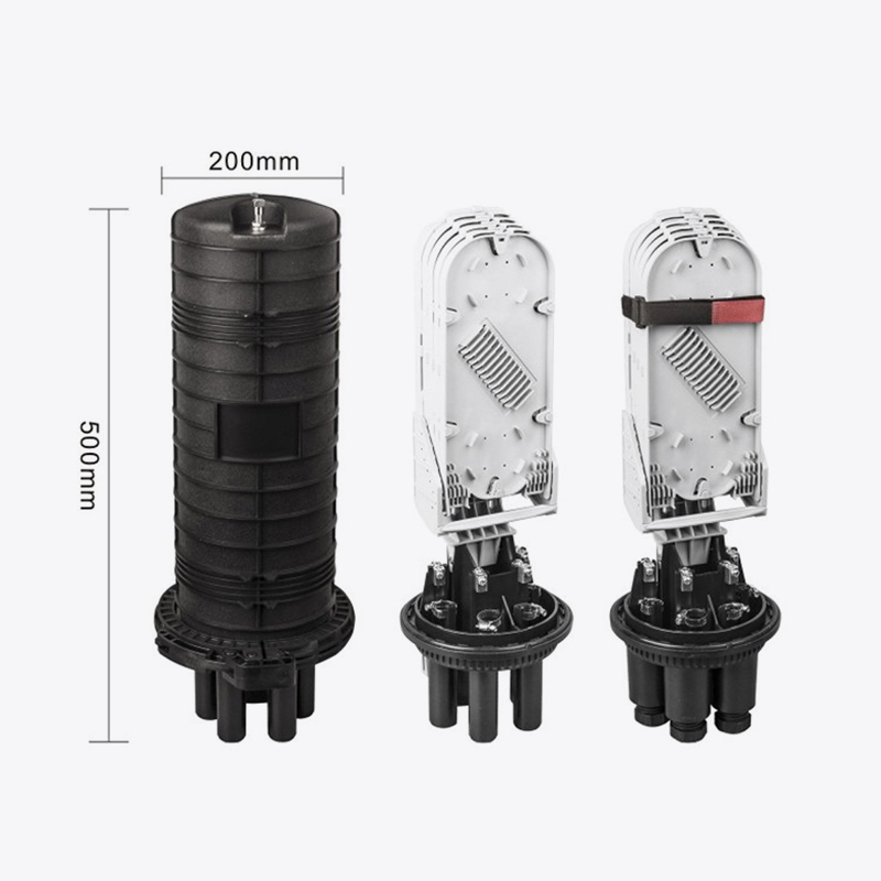 T6-116R 576 CORE FIBER OPTIC SPPLICE CLOSURE (fibre de ruban)